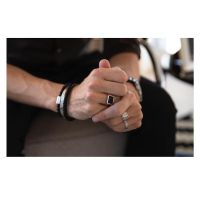 PRINS | Boris zegelring zilver agaat 3